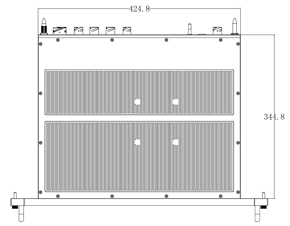 2U飞腾S5000C/32加固计算机 2U飞腾S5000C/32加固计算机