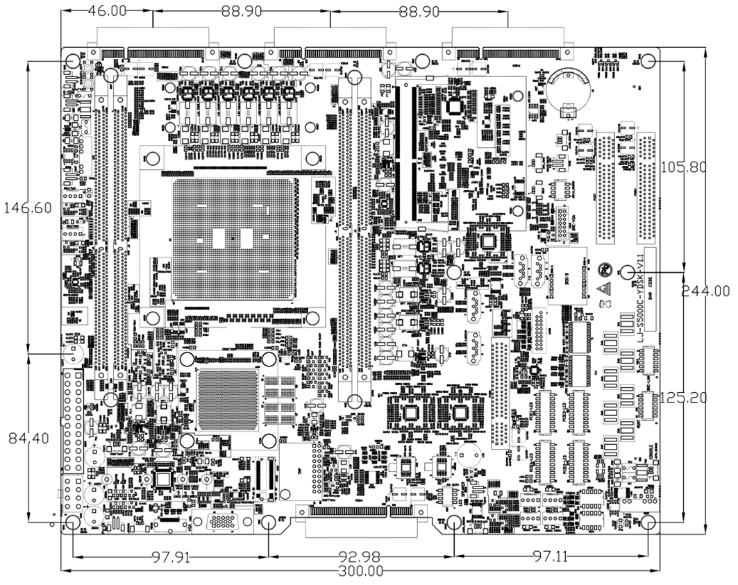 飞腾S5000C/32主板